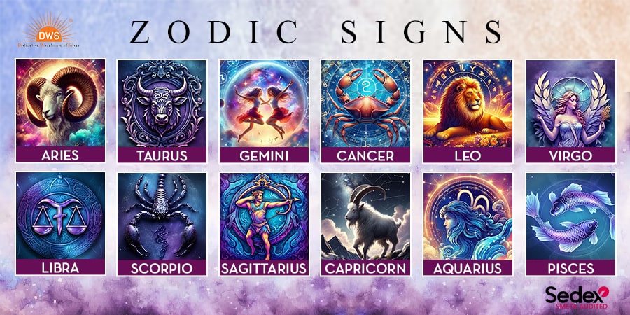 The 12 Zodiac Signs: Traits, Symbols, and Secrets